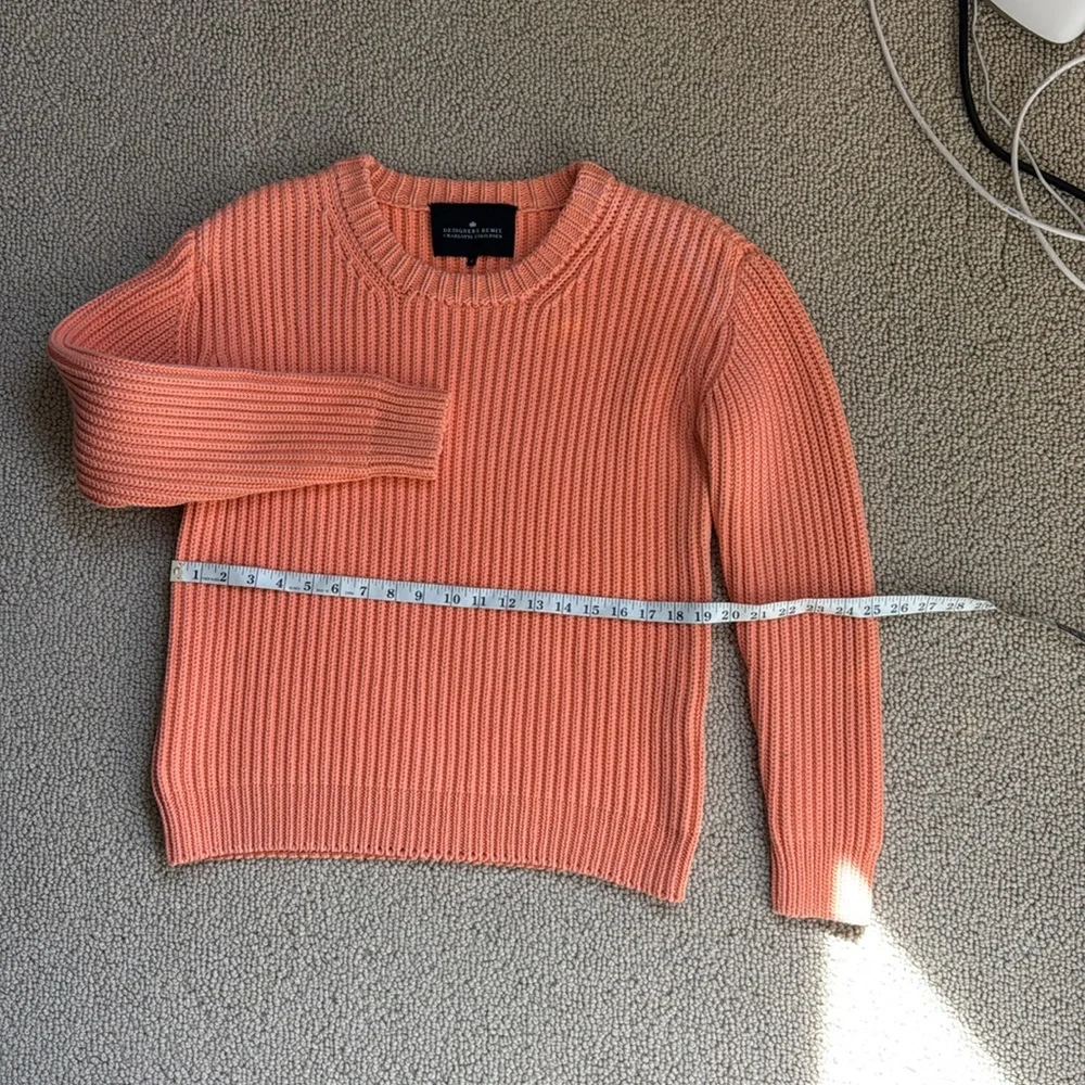 Designers Remix Charlotte Eskildsen coral chunky knit sweater - Picture 4 of 6